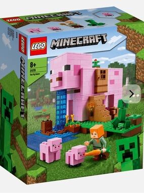 99% complete LEGO Minecraft: The Pig House (21170) - retired